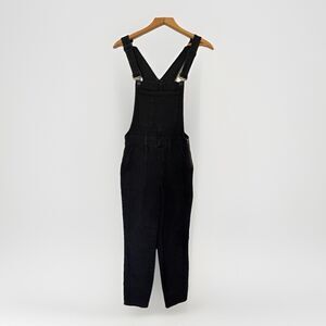Madewell Womens Overall Black Jumper Denim Pants Waist 28